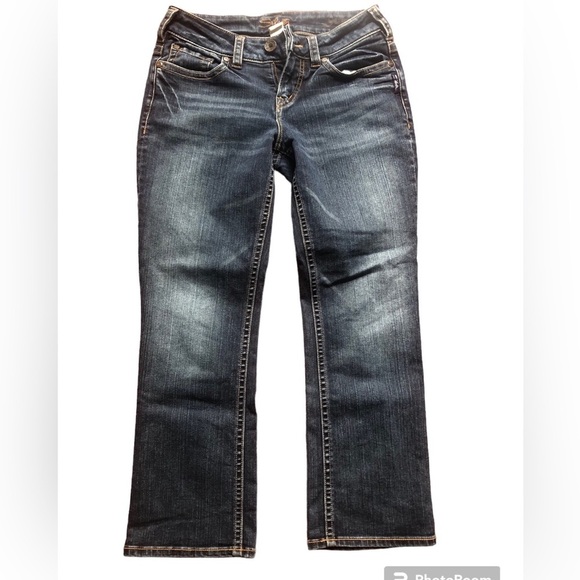 Silver Jeans Suki Cropped Jeans 28/24 - Picture 1 of 14